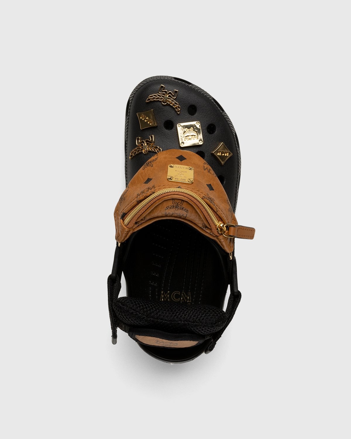 MCM x Crocs – Belt Bag Clog Black