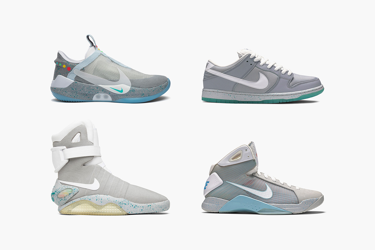 Poesía excursionismo por inadvertencia Shop These Back to the Future-Inspired Nike Sneakers