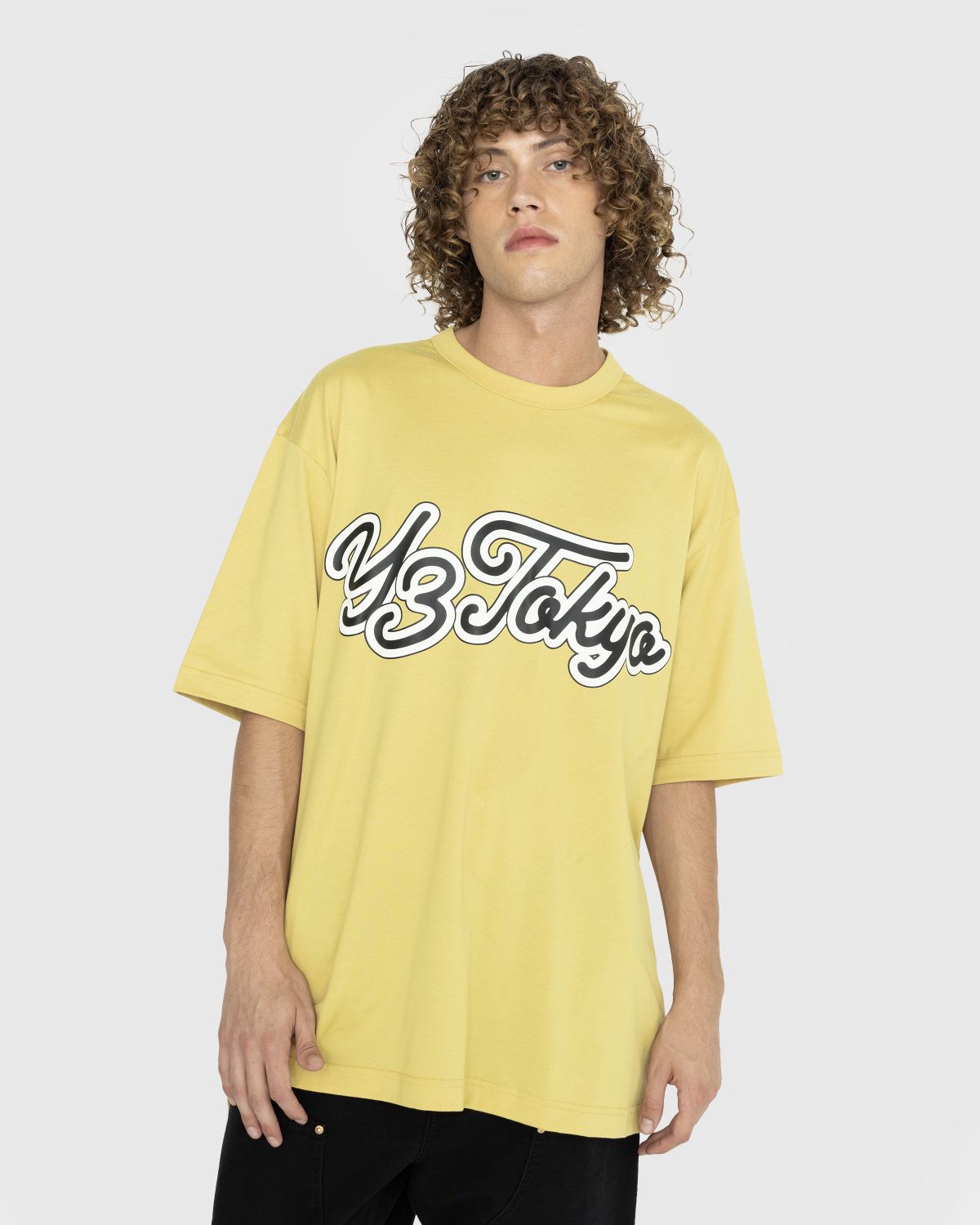 Y-3 – Tokyo T-Shirt Blanch Yellow | Highsnobiety Shop