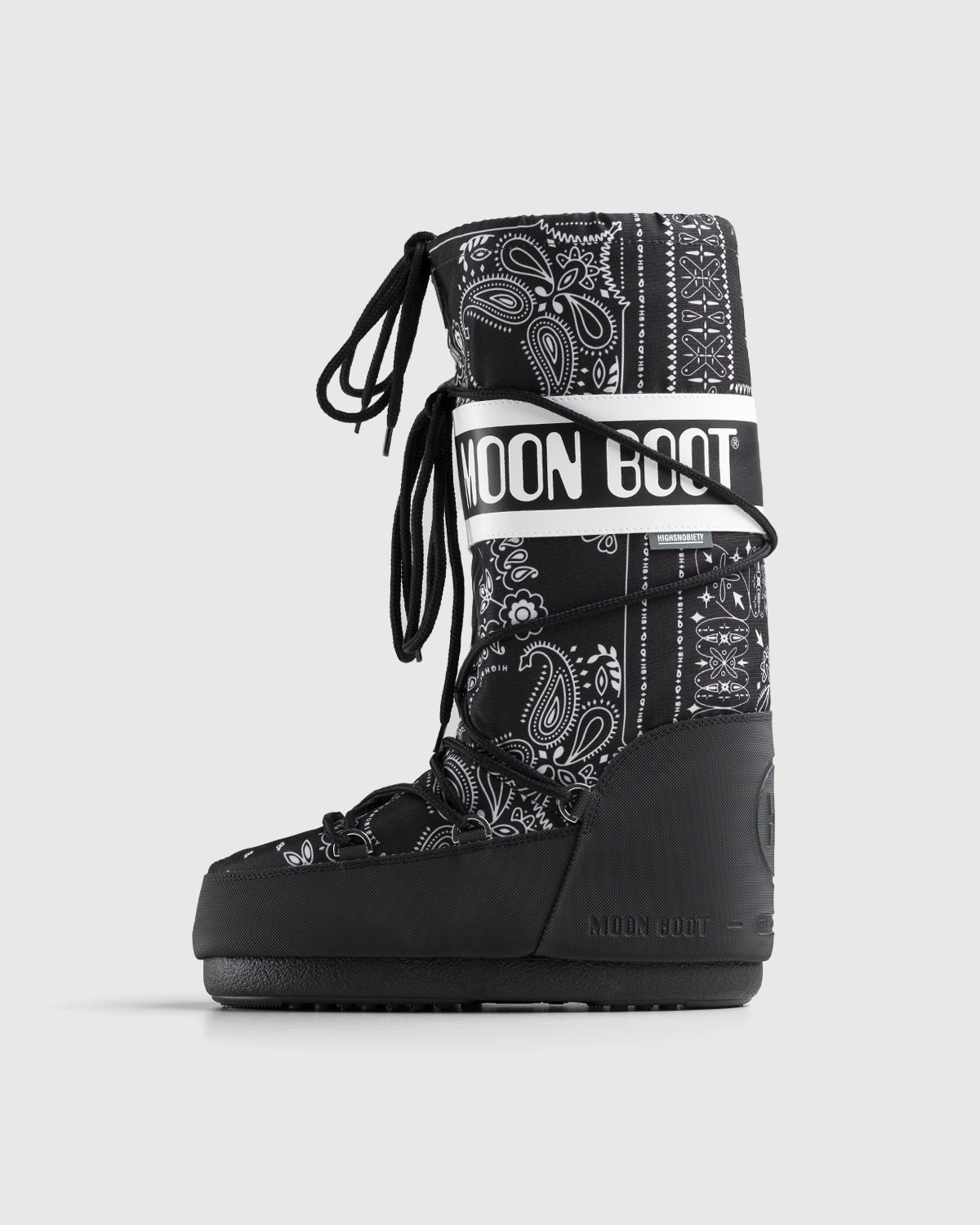 Moon Boot x Highsnobiety – Icon Boot Bandana Black