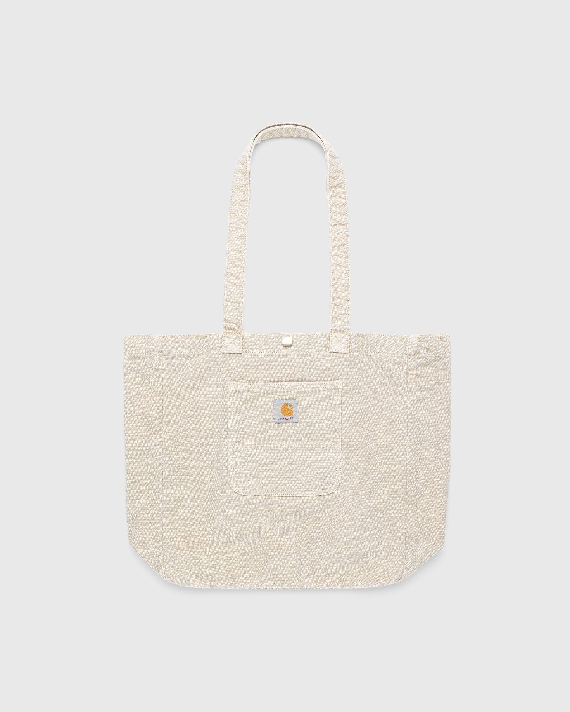 Carhartt WIP Bayfield Tote Bag WIP Large Dusty Hamilton Brown in Organic  Cotton Dearborn Canvas, 12 oz - US
