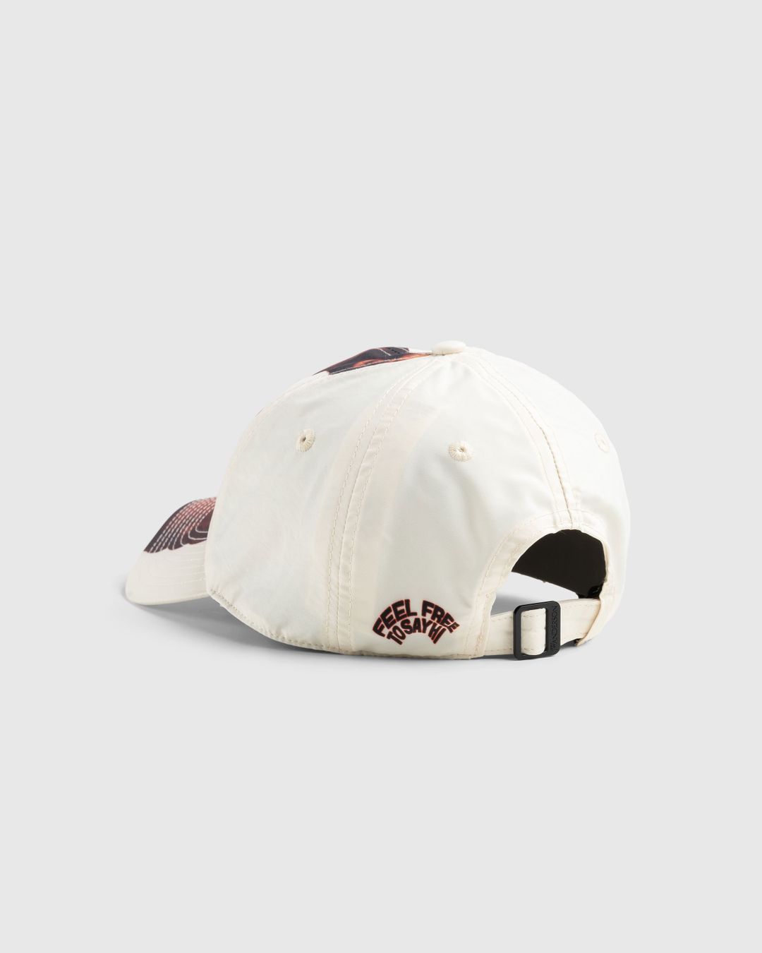 J.W. Anderson – Logo Embroidered Baseball Cap Off White | Highsnobiety Shop