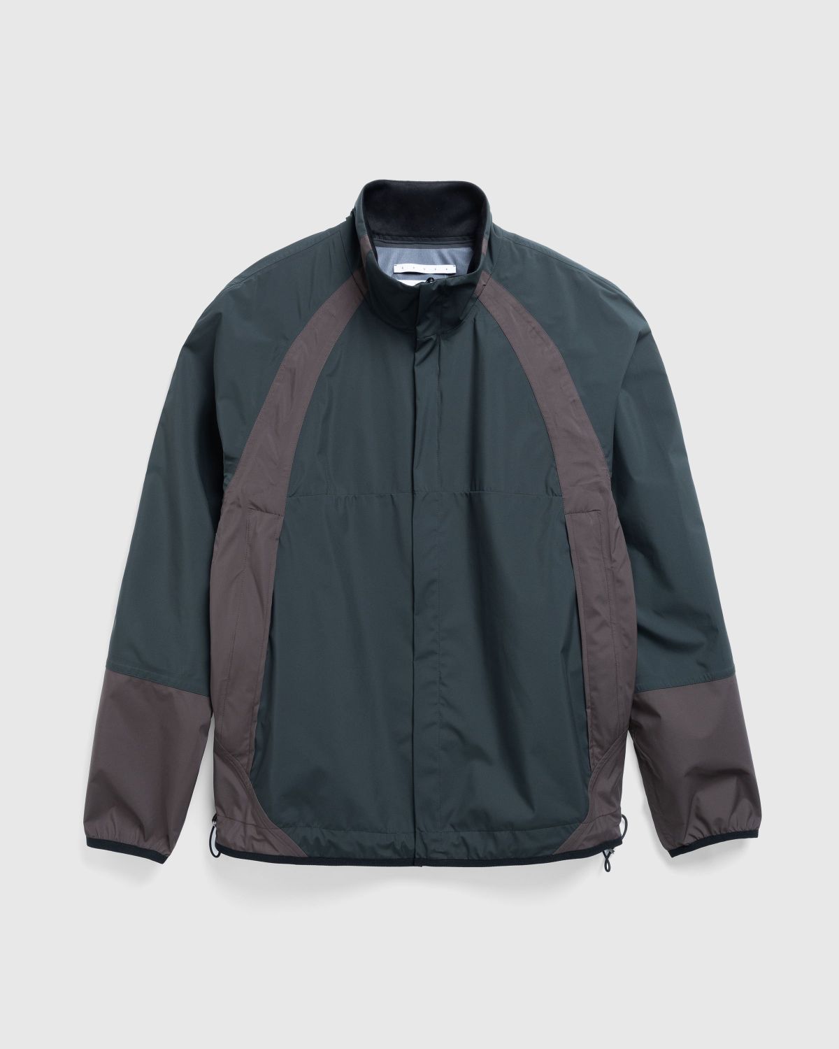 RANRA recycled-polyester windbreaker - Green