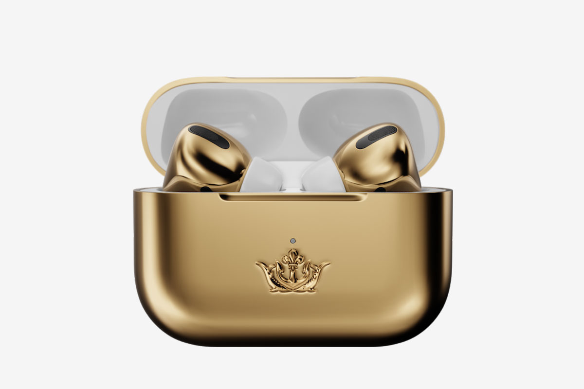 These $67,000 AirPods Pro Are Wrapped in Gold