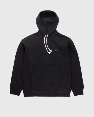 Acne Studios – Organic Cotton Hooded Sweatshirt Black