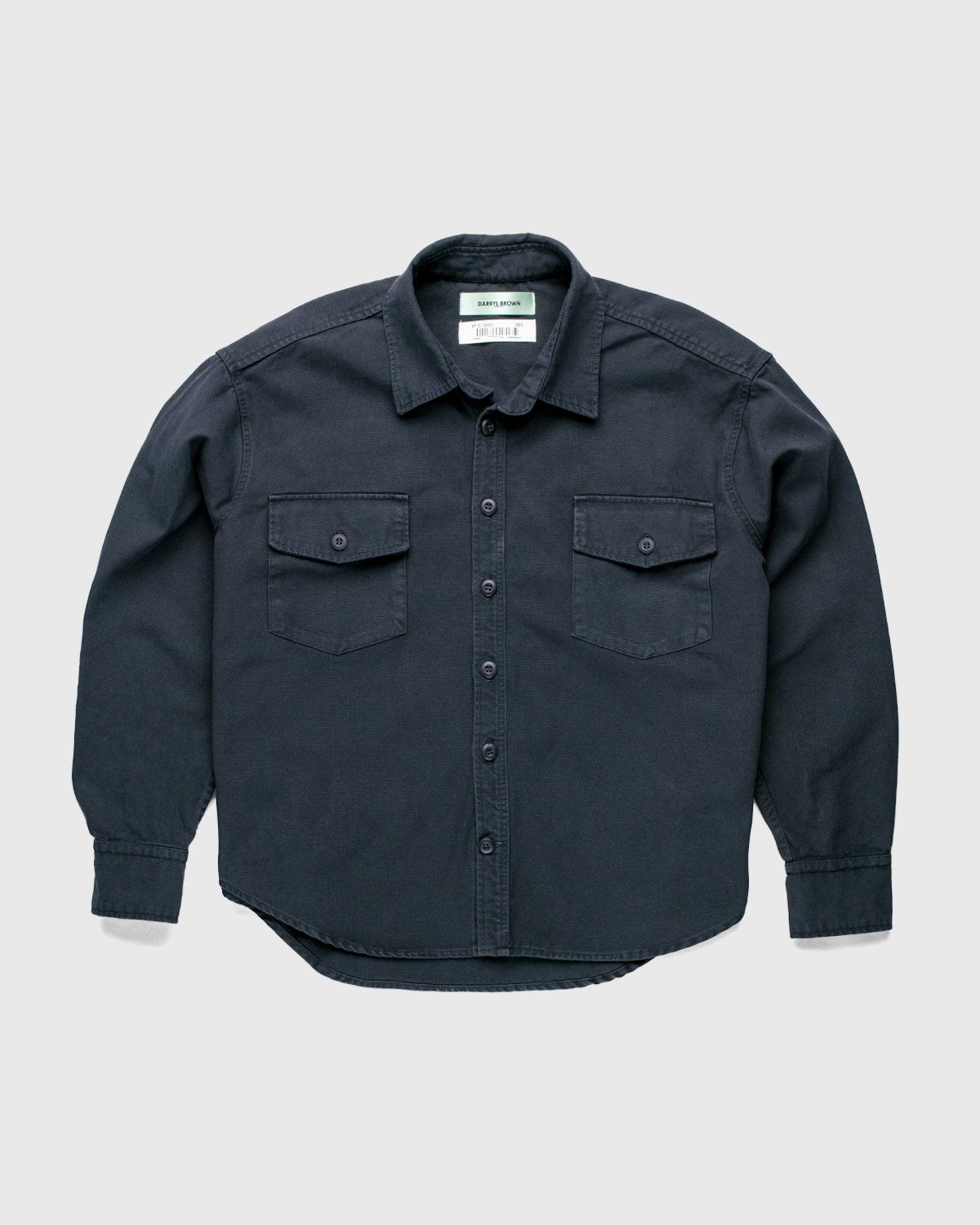 Darryl Brown – Military Work Shirt Vintage Black | Highsnobiety Shop