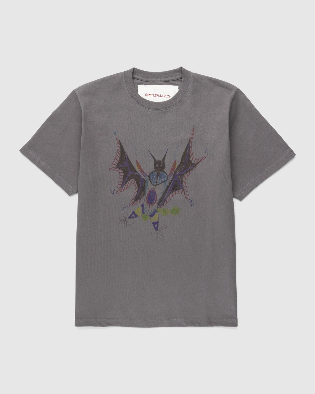 Gentle Fullness – Recycled Cotton Bat Tee Black | Highsnobiety Shop