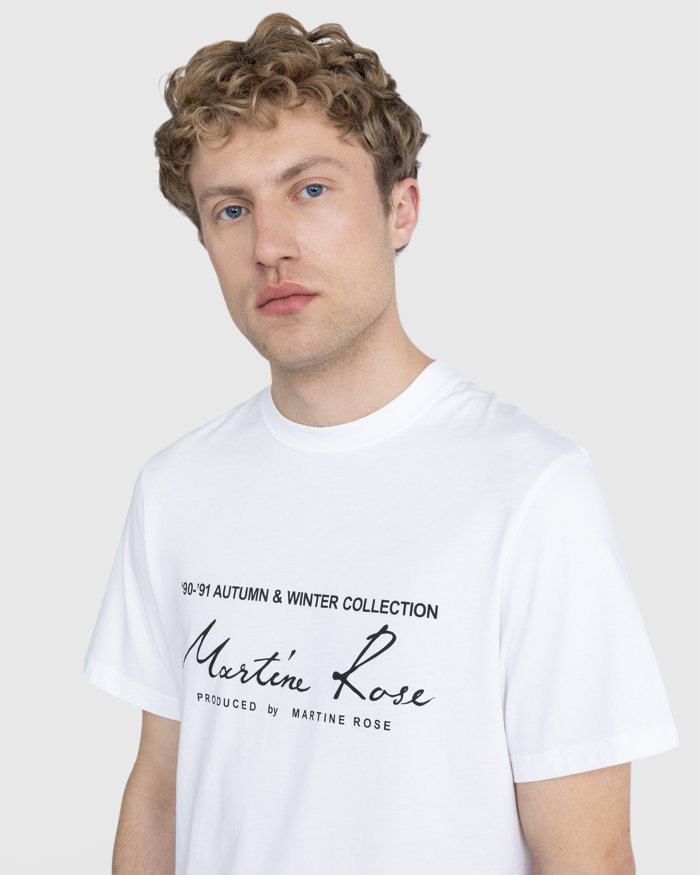 Martine Rose Eros-print cotton T-shirt, White