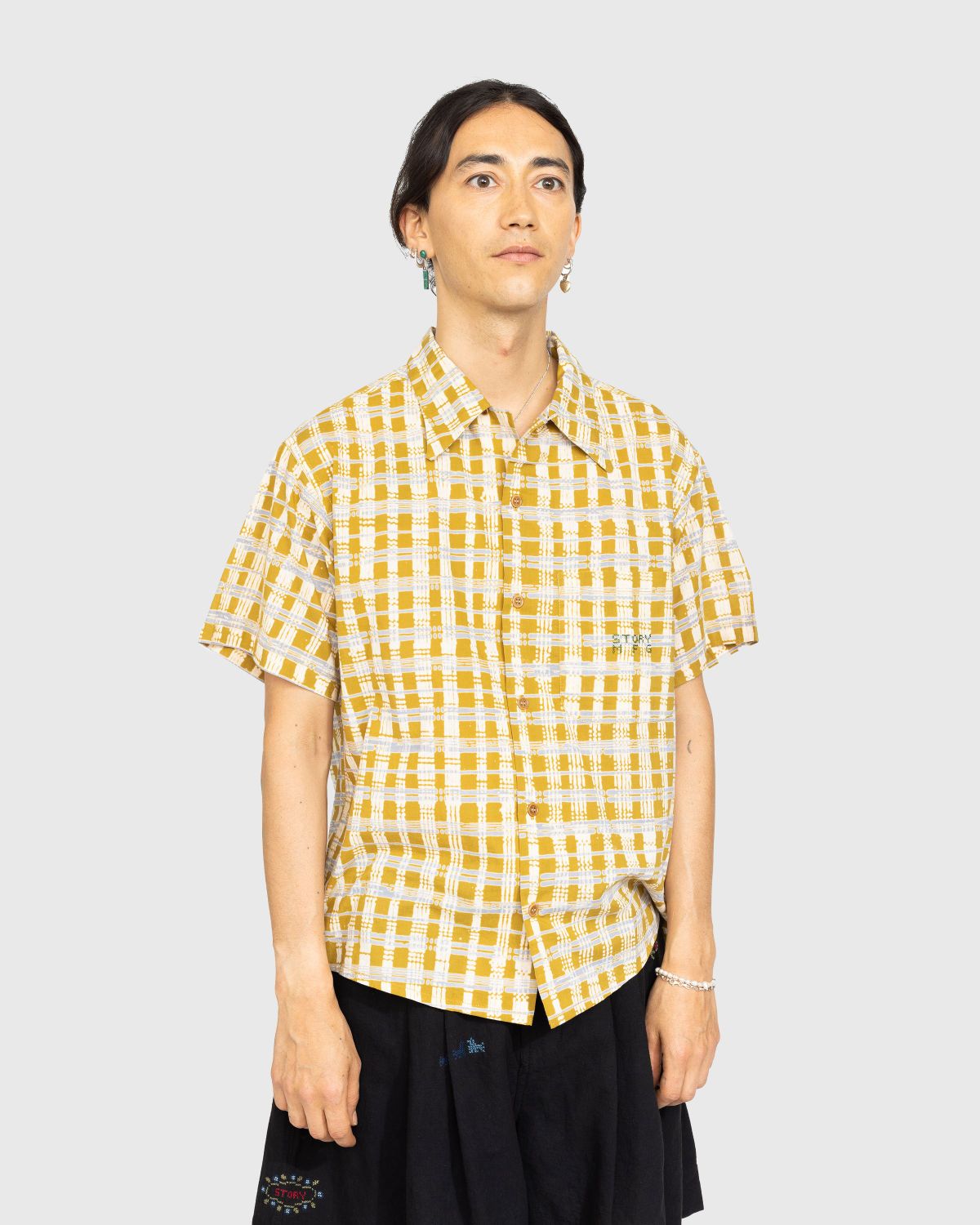 Buy Vulcan Sky Blue Color 100% Cotton Checkered Shirt for Men at