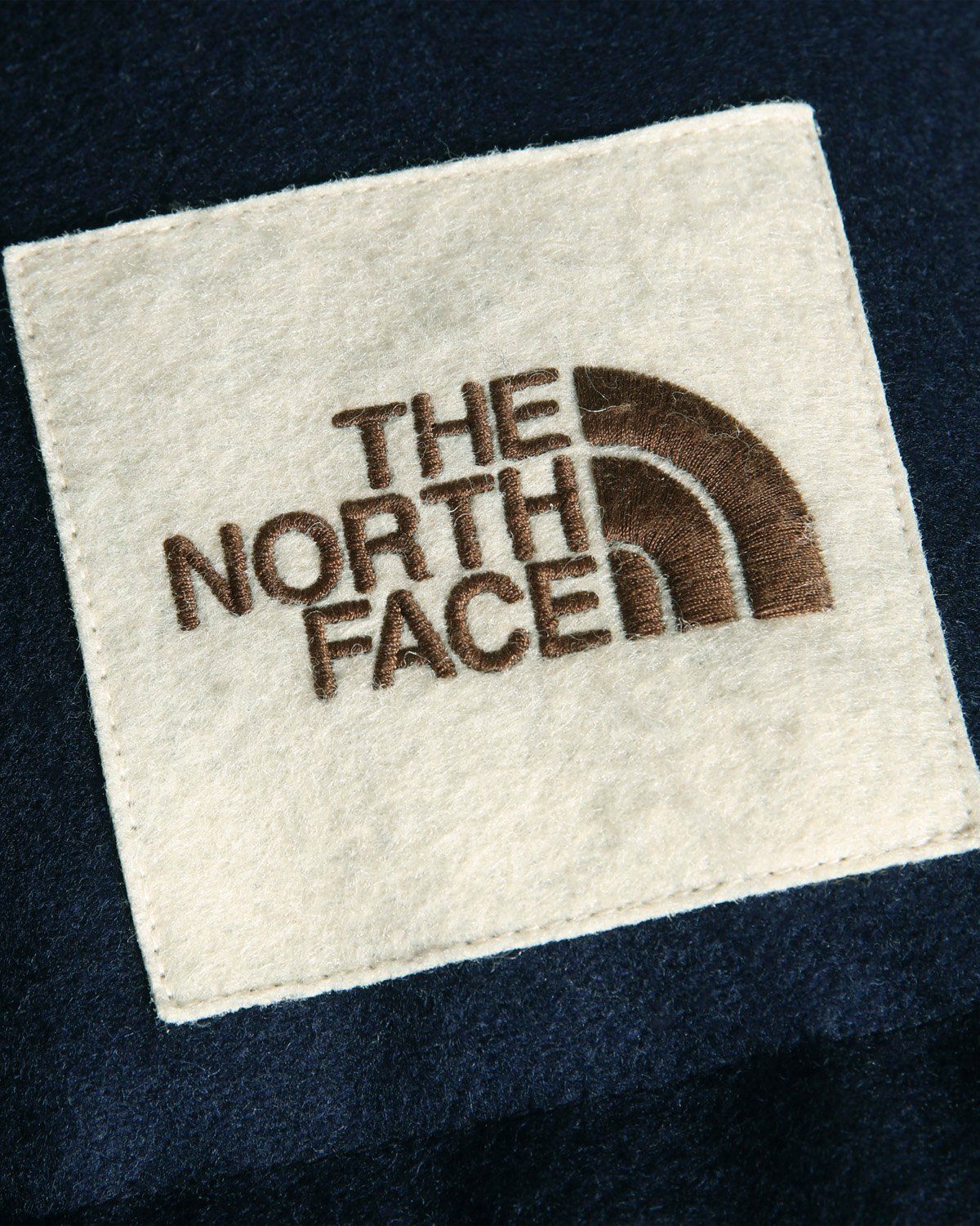 The North Face – Brown Label Larkspur Wool Down Jacket Navy Women ...