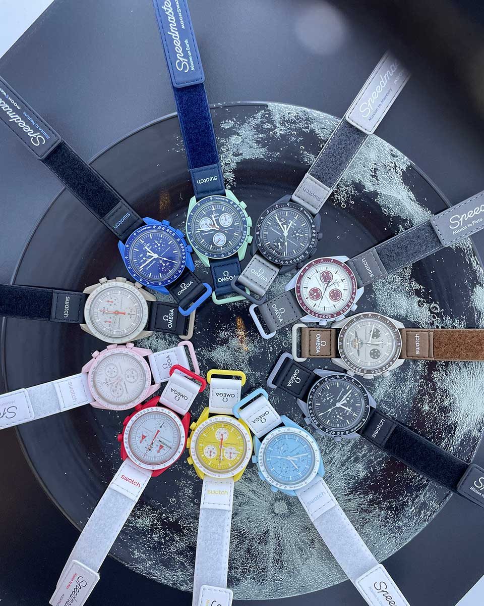 Swatch×Omega MISSION TO THE MOONムーンスウォッチ - 腕時計(アナログ)