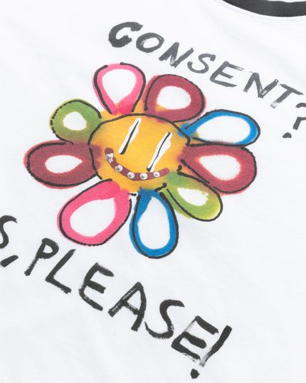Carne Bollente Consent Yes Please T Shirt White Highsnobiety Shop 