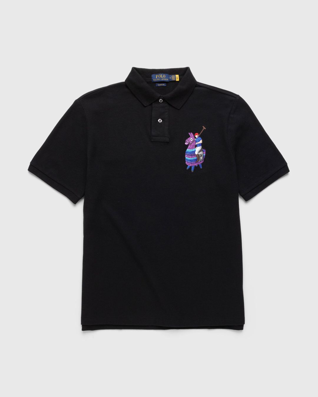 Ralph Lauren x Fortnite – Short Sleeve Polo Shirt Black | Highsnobiety Shop