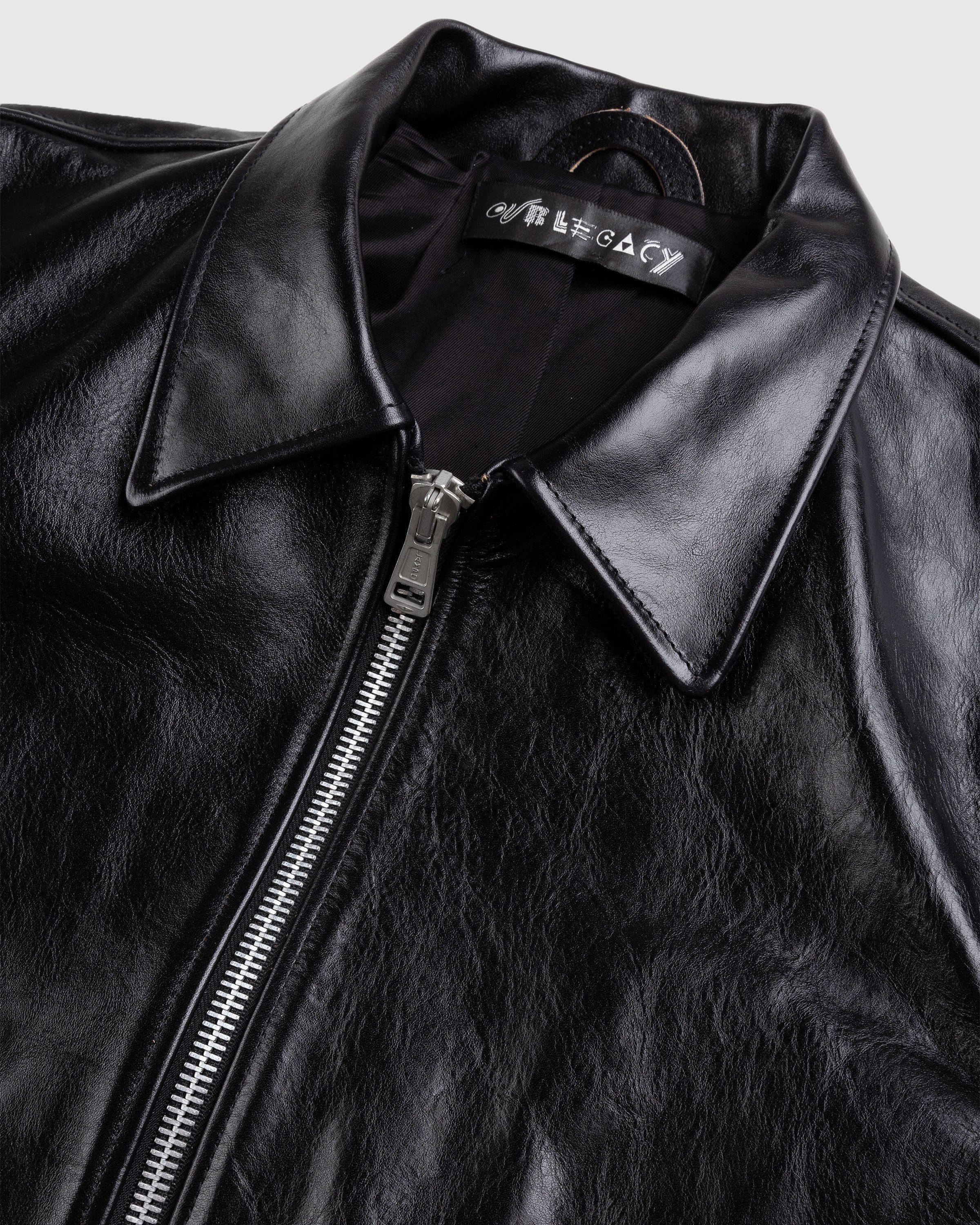 Our Legacy – MINI JACKET Leather Black | Highsnobiety Shop