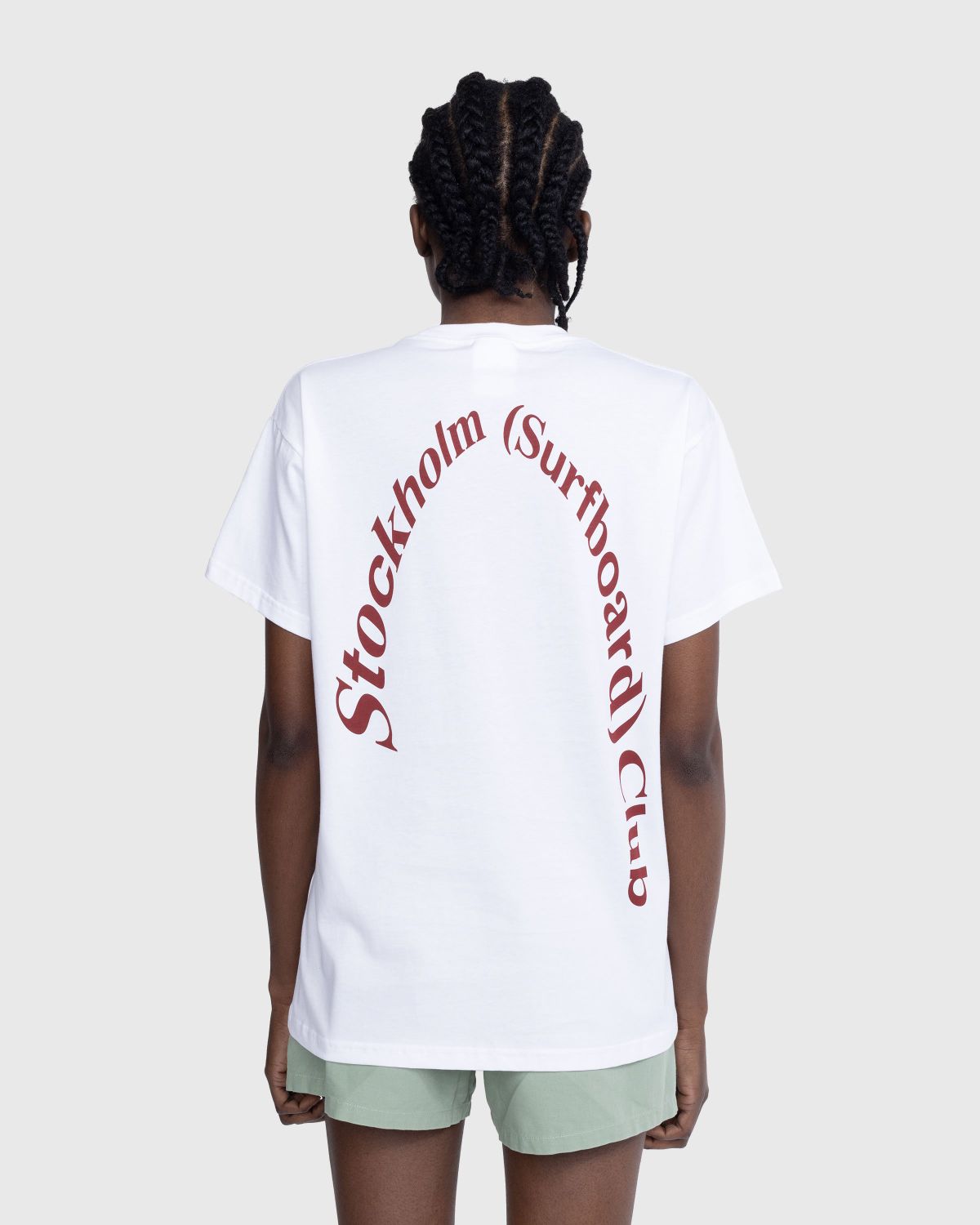 Stockholm Surfboard Club – Logo T-Shirt White | Highsnobiety Shop