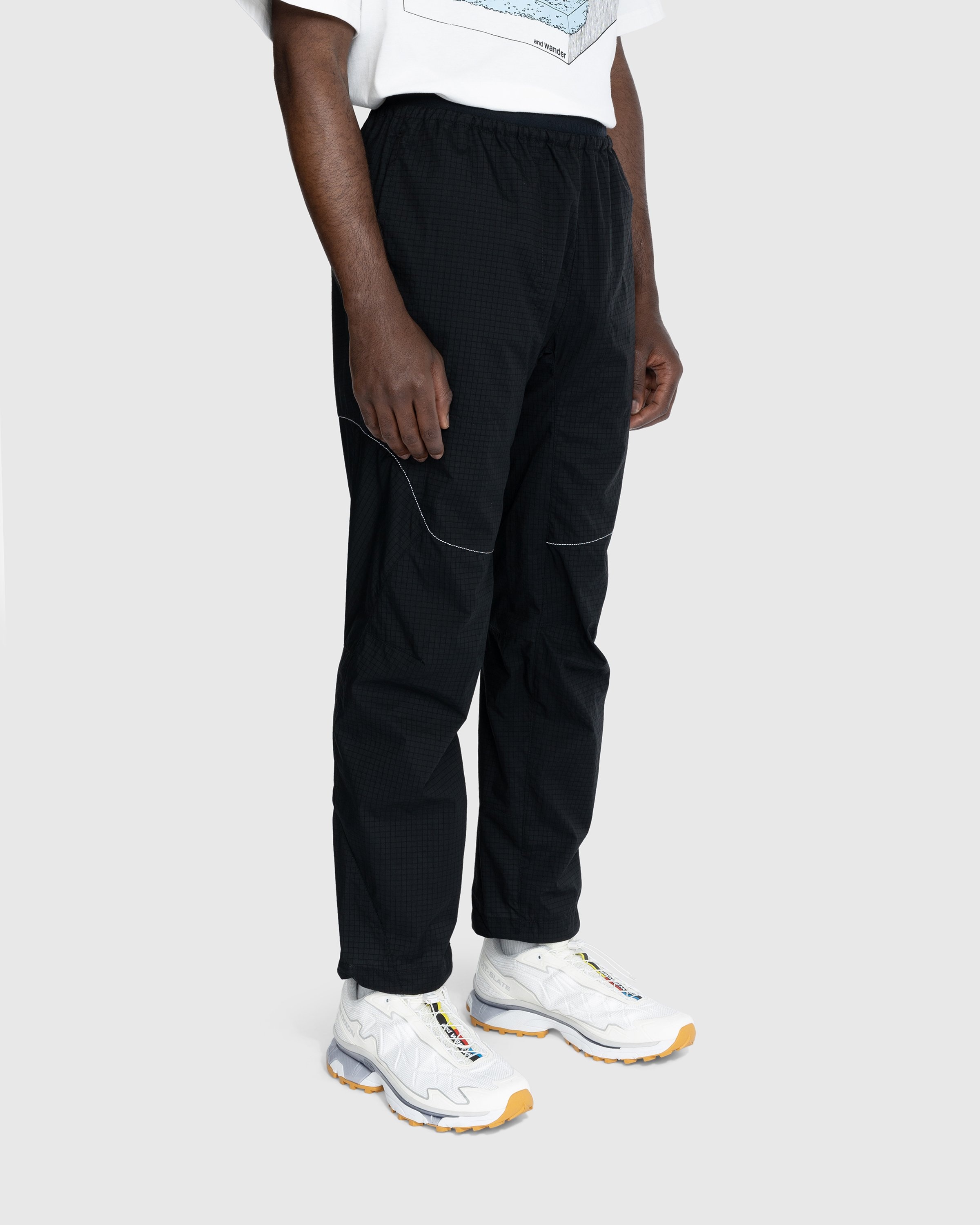 And Wander – Breath Ripstop Light Pants Black | Highsnobiety Shop