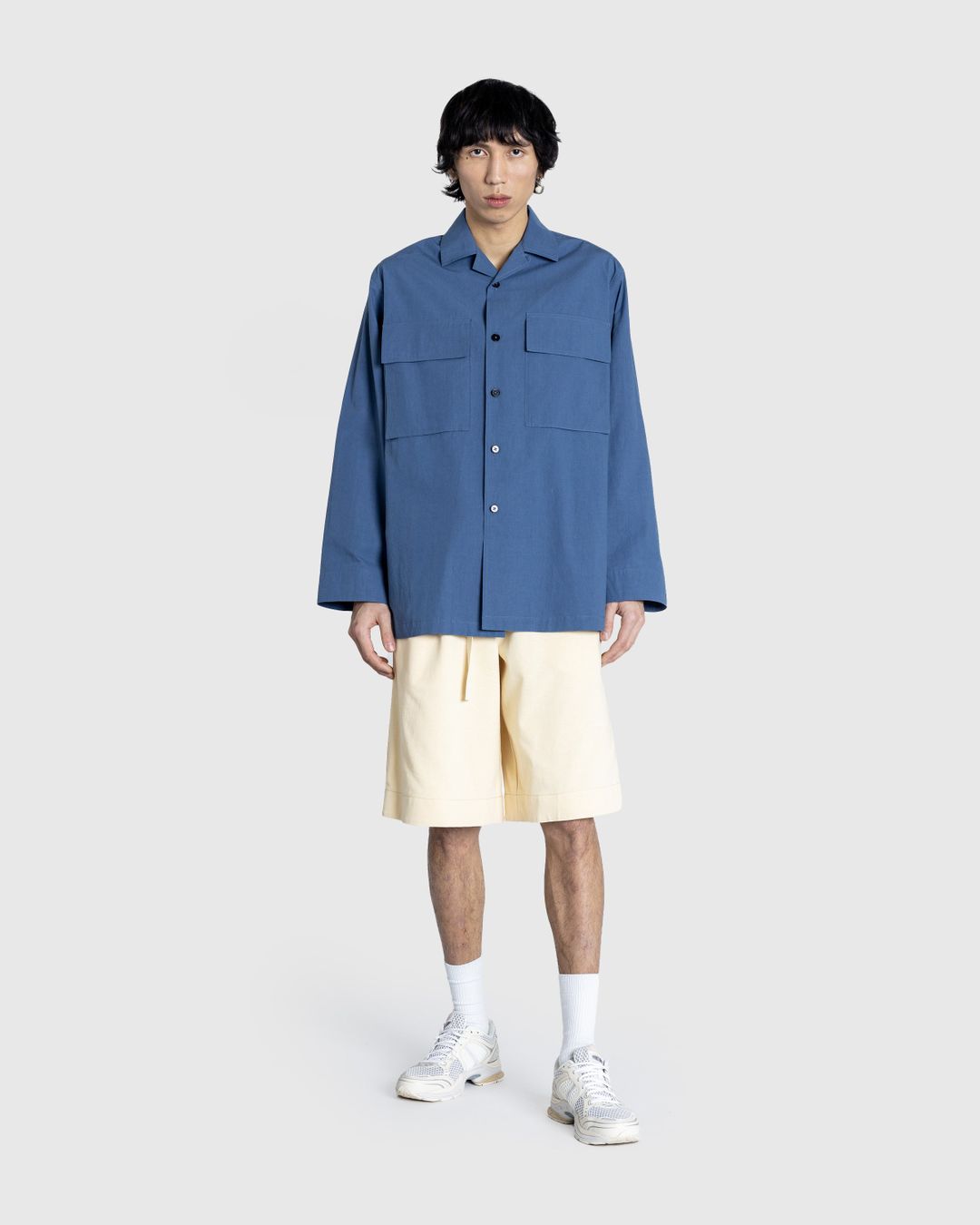 Jil Sander – Flap Pocket Shirt French Blue | Highsnobiety Shop