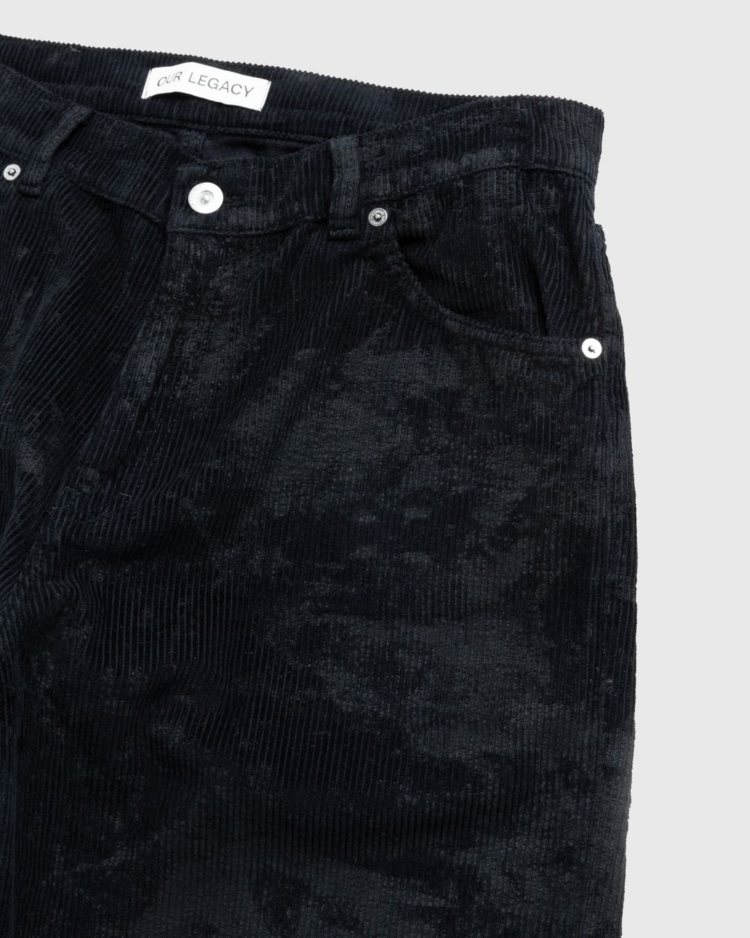 Our Legacy – Vast Cut Corduroy Jeans Black | Highsnobiety Shop