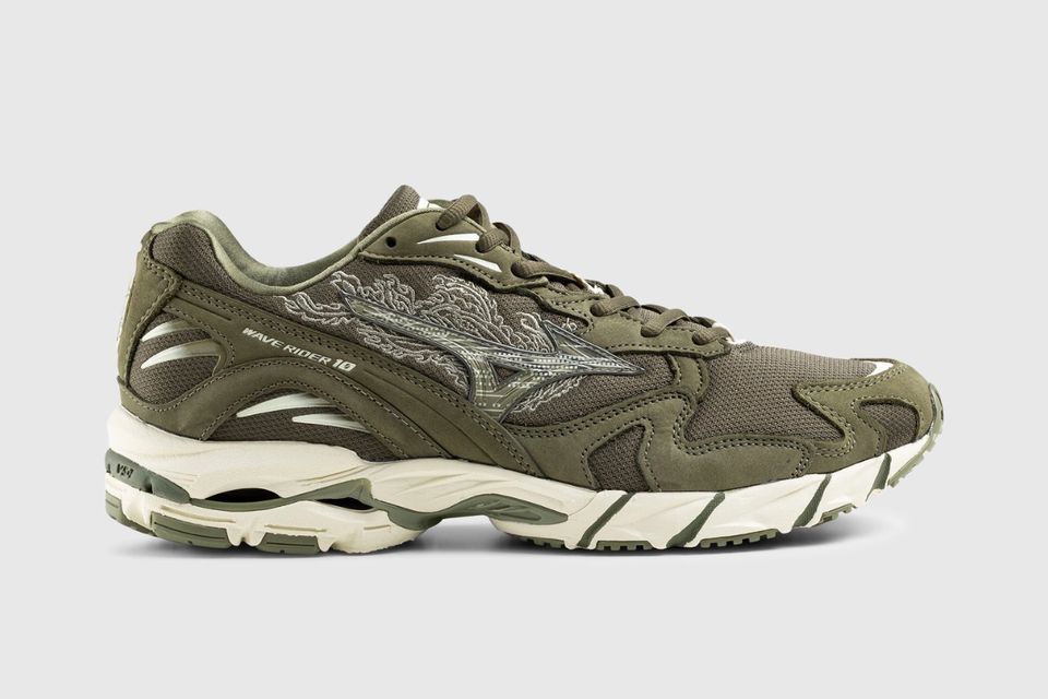 Maharishi x Mizuno Wave Rider 10: Release Info, Official Images