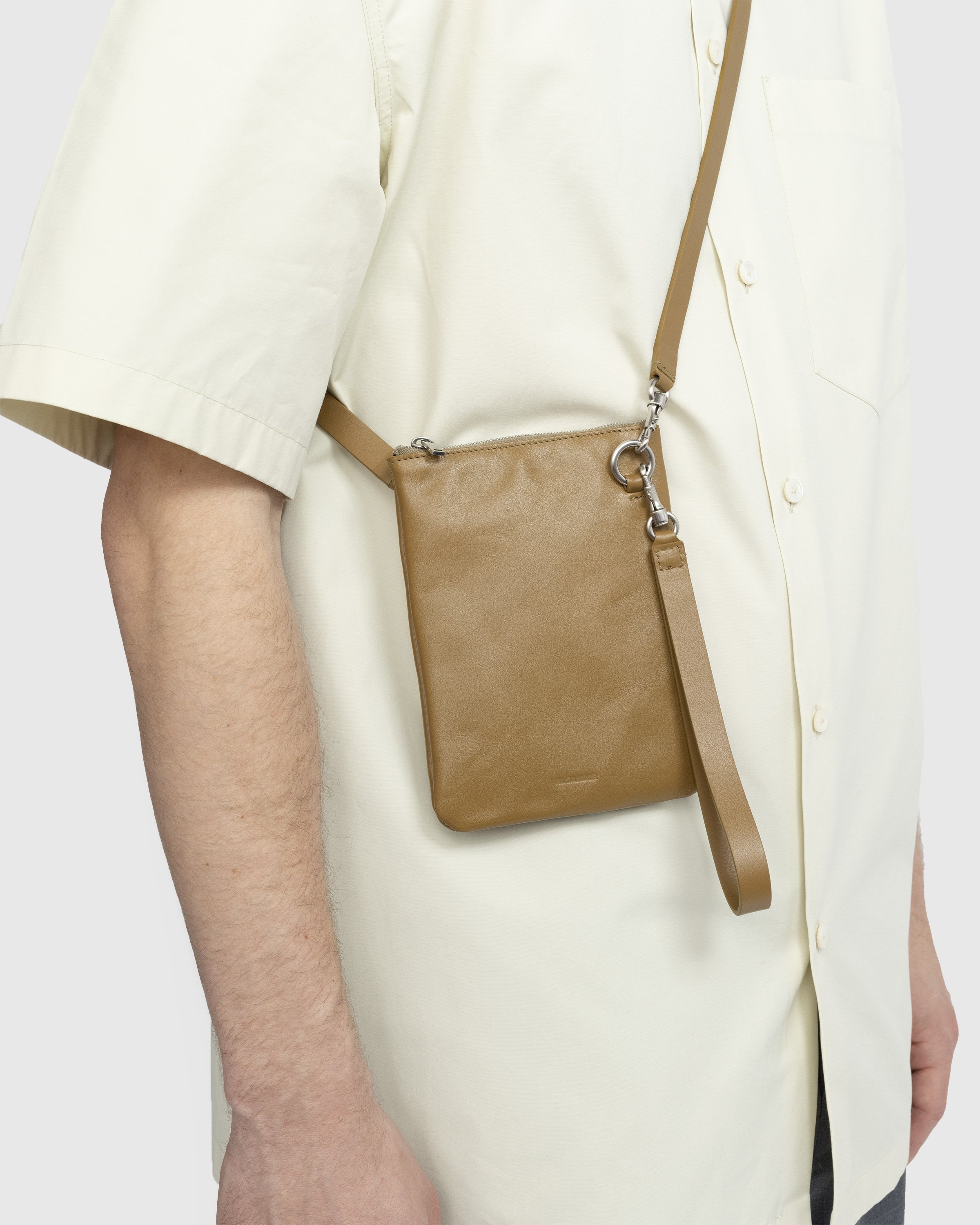 Jil Sander Small Pouch Leather Bag - Farfetch