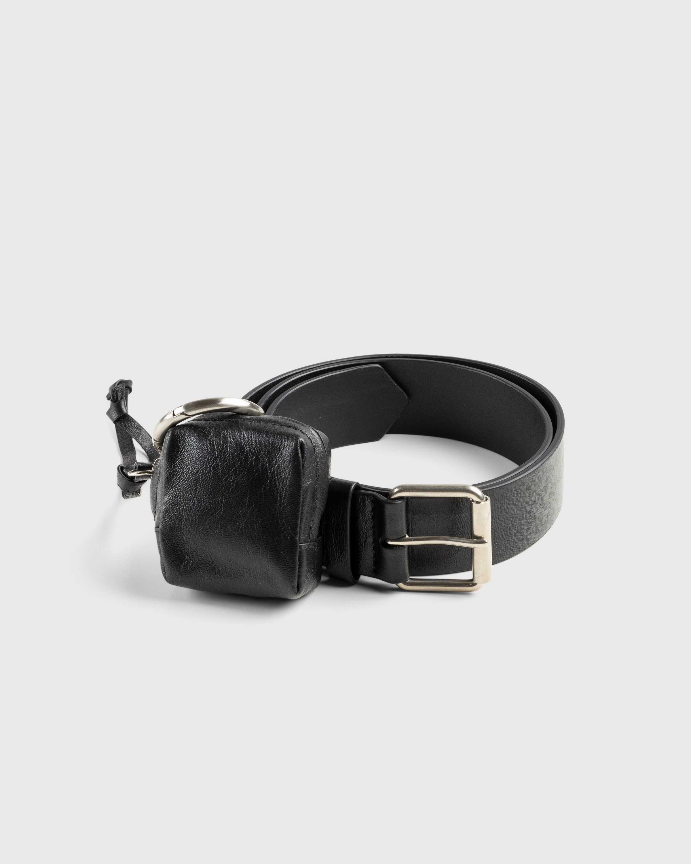 Dries van Noten – Leather Belt With Pouch Black | Highsnobiety Shop