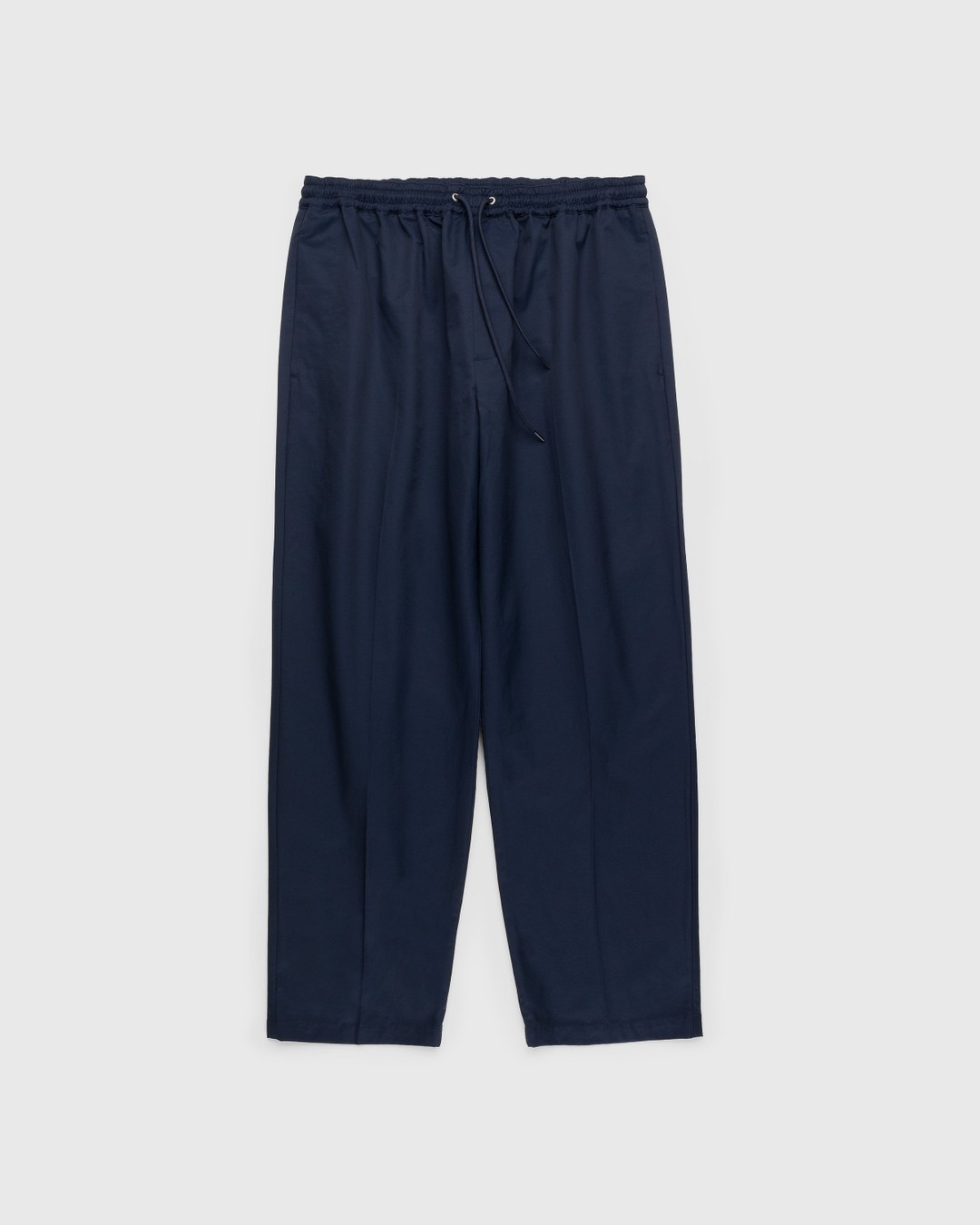 Highsnobiety – Cotton Nylon Elastic Pants Navy | Highsnobiety Shop