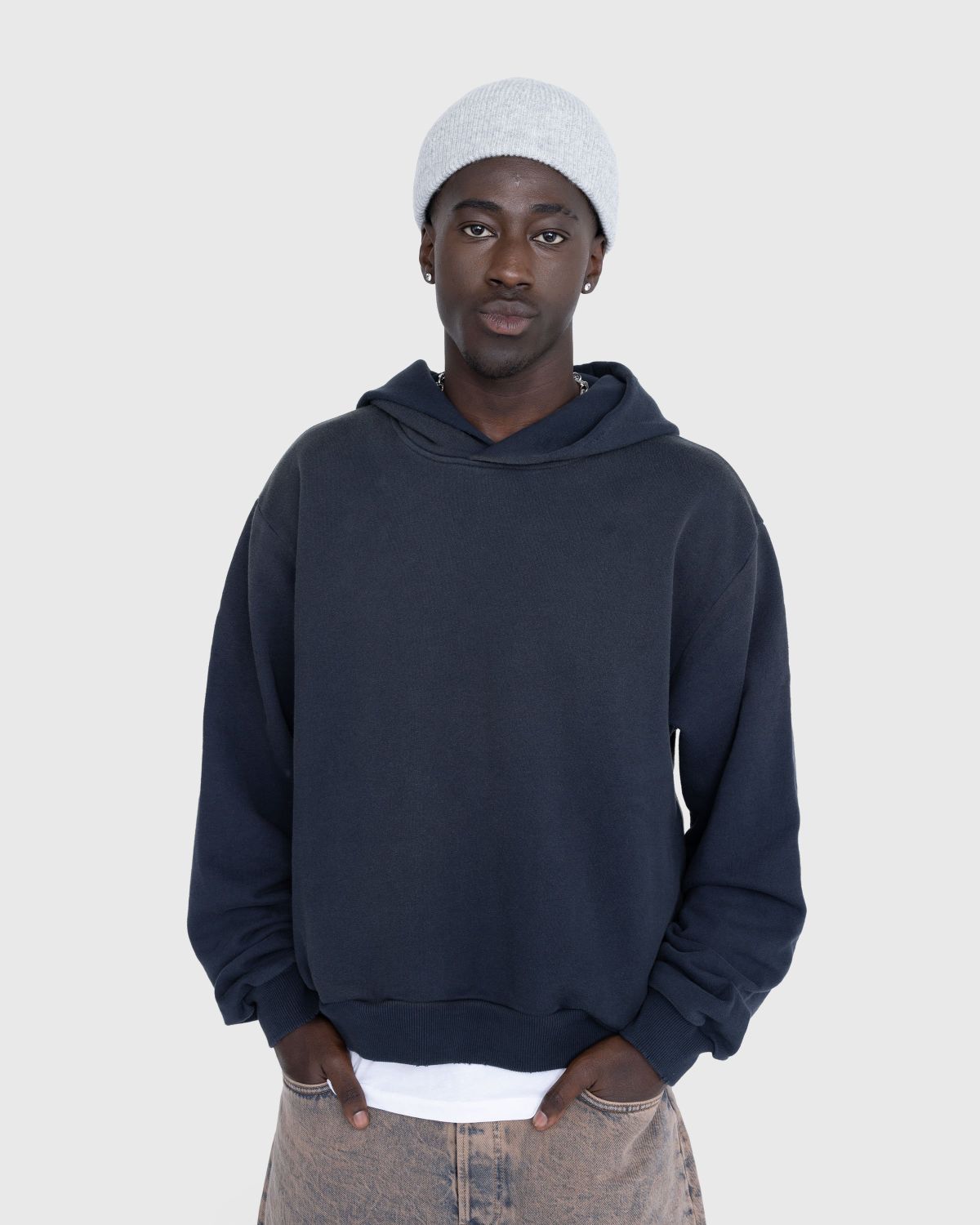 Acne Studios – Logo Hoodie Black | Highsnobiety Shop