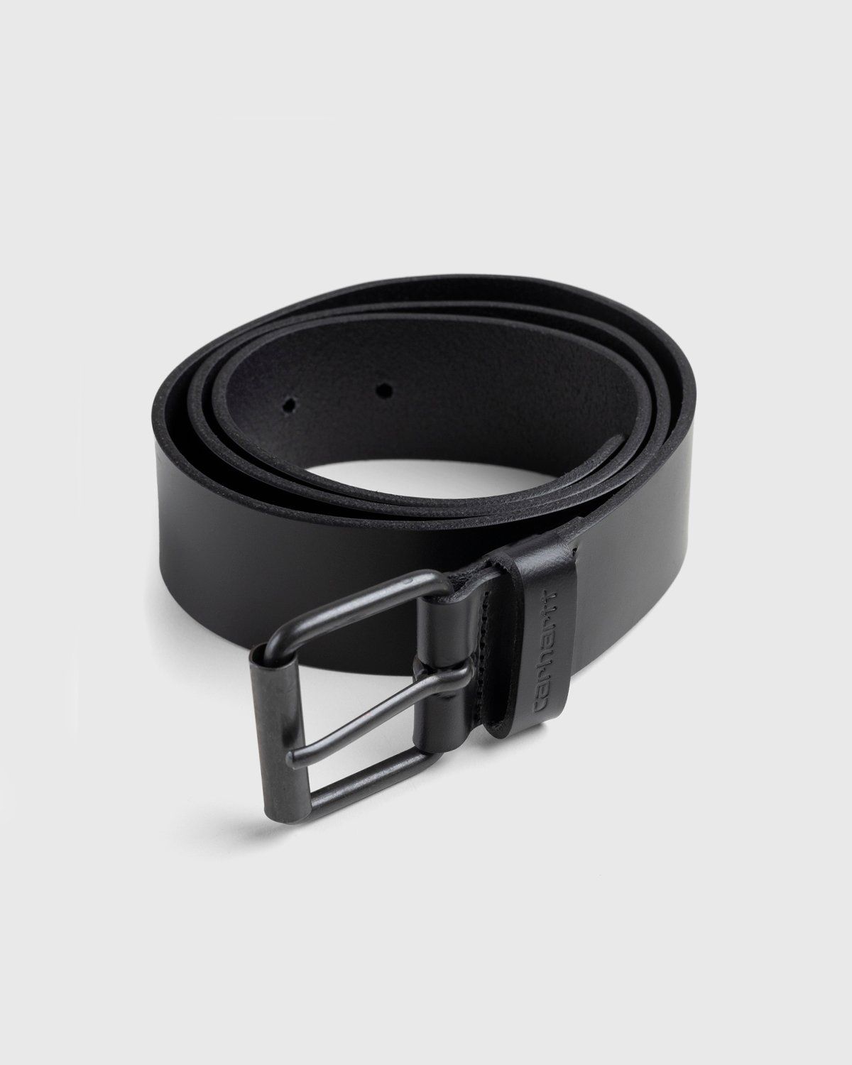 WIP – Script Leather Belt Black | Highsnobiety Shop