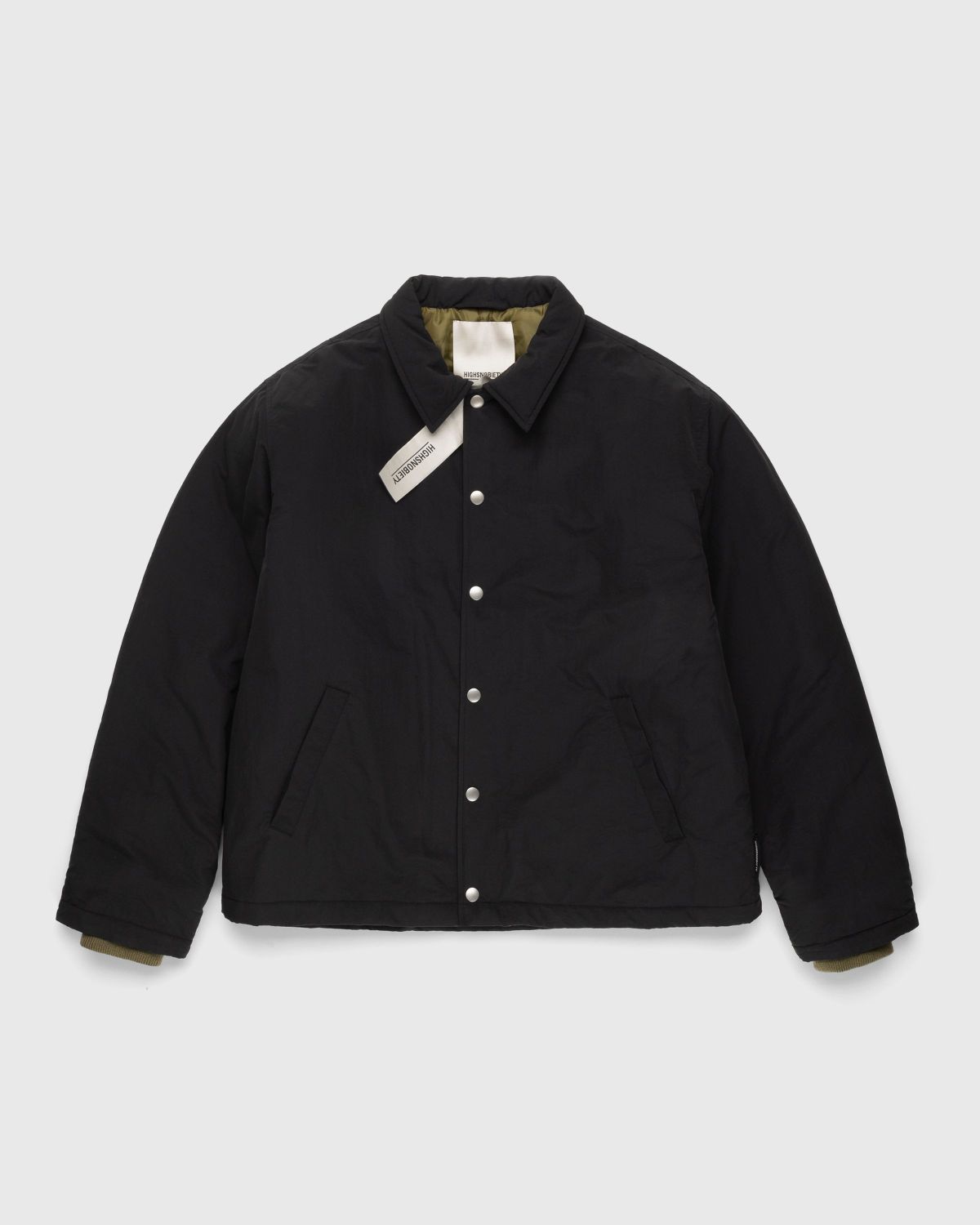 Highsnobiety – Insulated Coach Jacket Black | Highsnobiety Shop