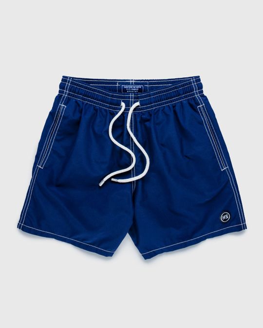Vilebrequin x Highsnobiety – Logo Shorts Blue | Highsnobiety Shop