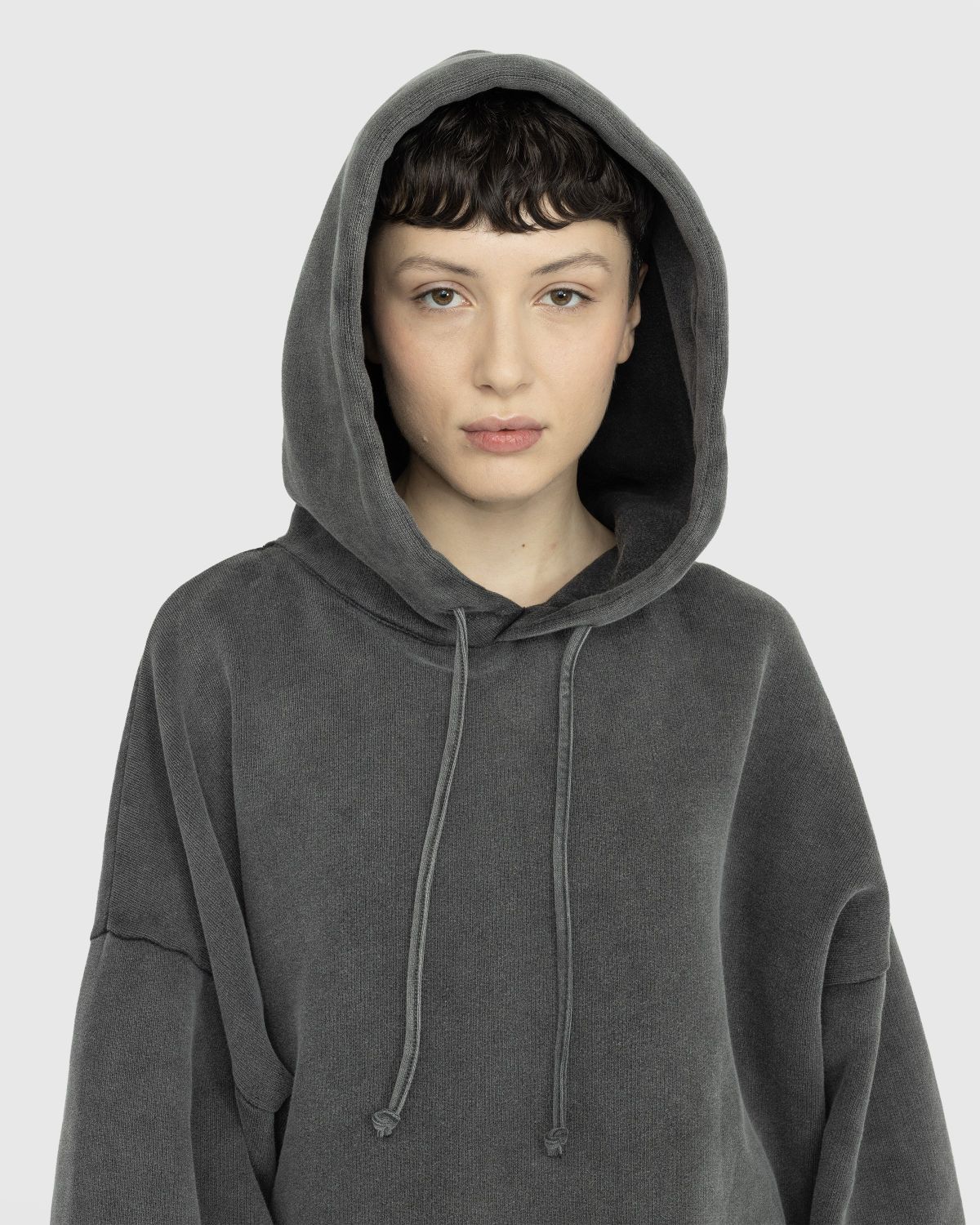 Acne Studios Hooded Sweatshirt Faded Black Highsnobiety Shop