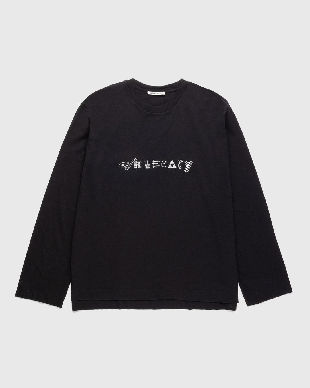 Our Legacy – Box Longsleeve Black | Highsnobiety Shop