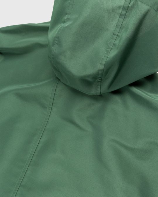 Auralee – Silk Polyester Hooded Jacket Green | Highsnobiety Shop