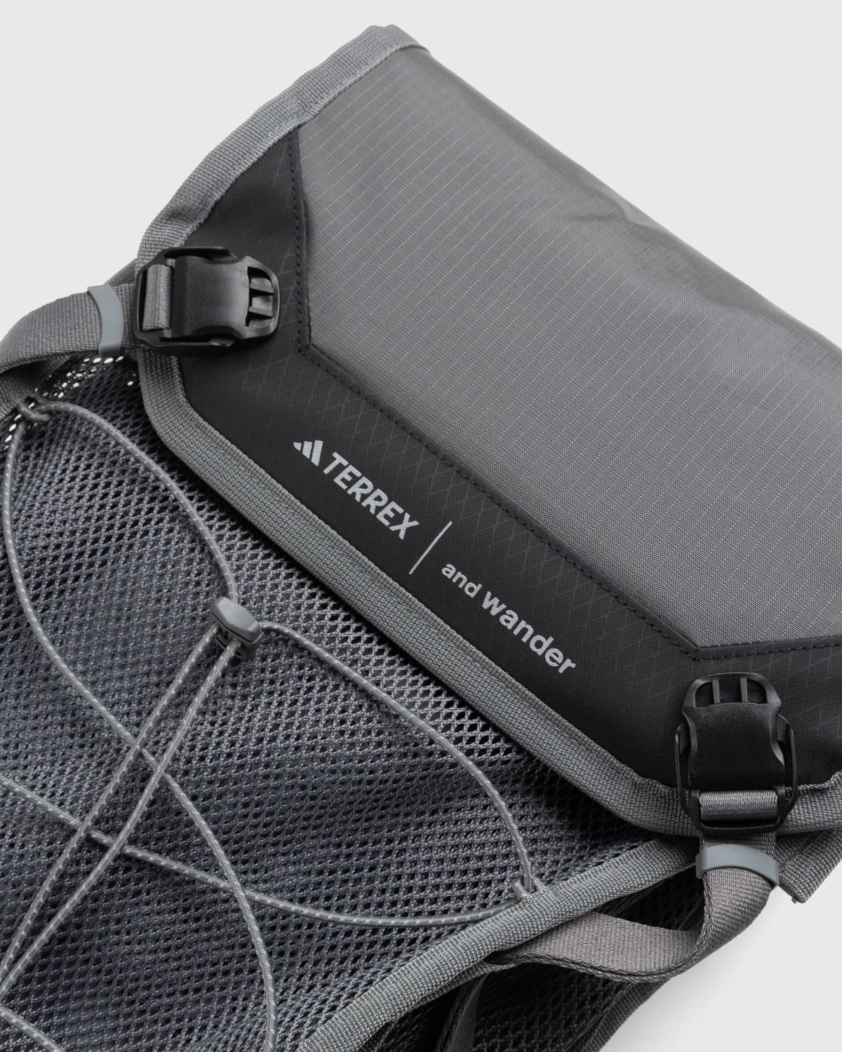 And Wander x Adidas – Aeroready Backpack Grey Four | Highsnobiety Shop