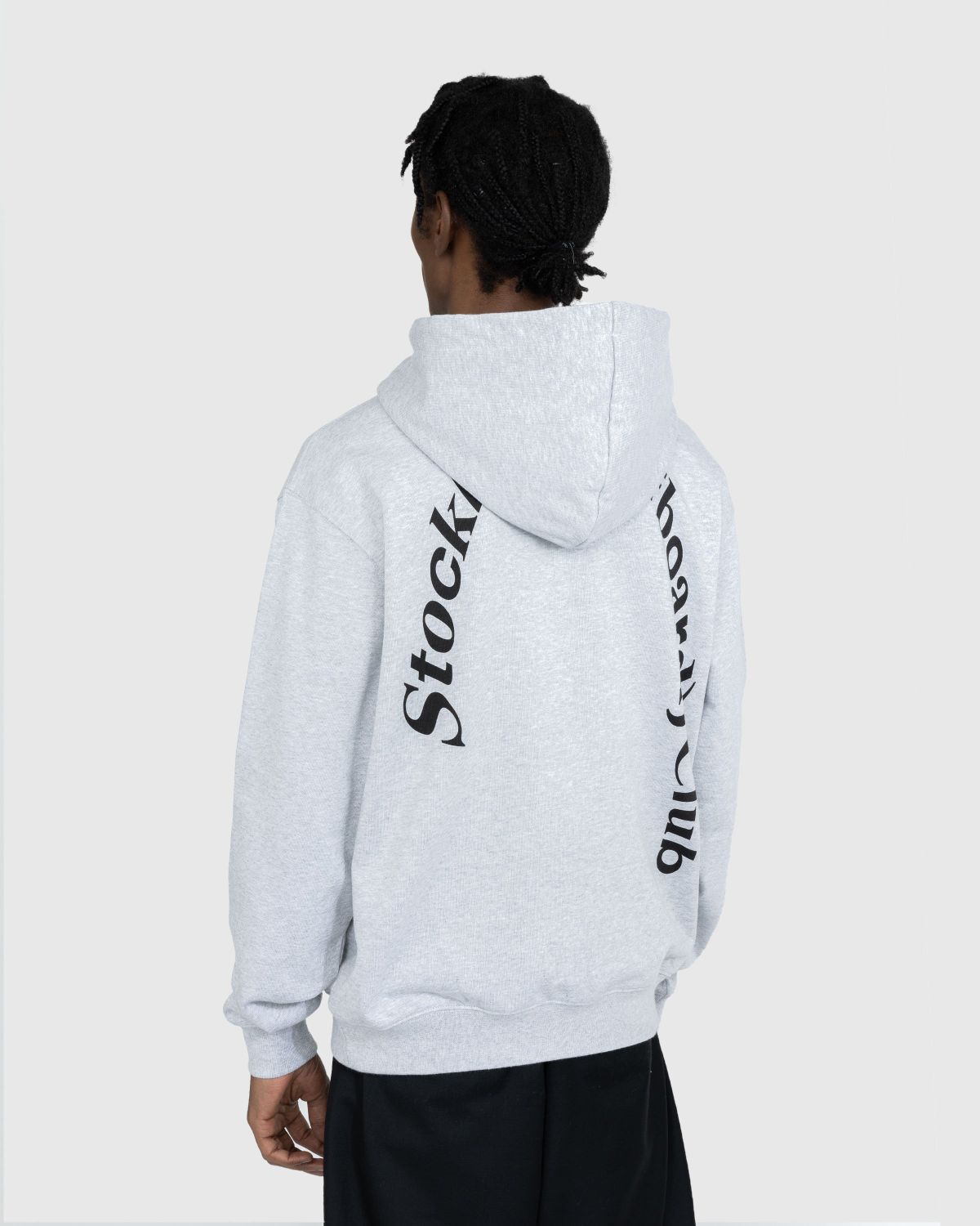 Stockholm Surfboard Club – Bjorn Logo Hoodie Grey Melange