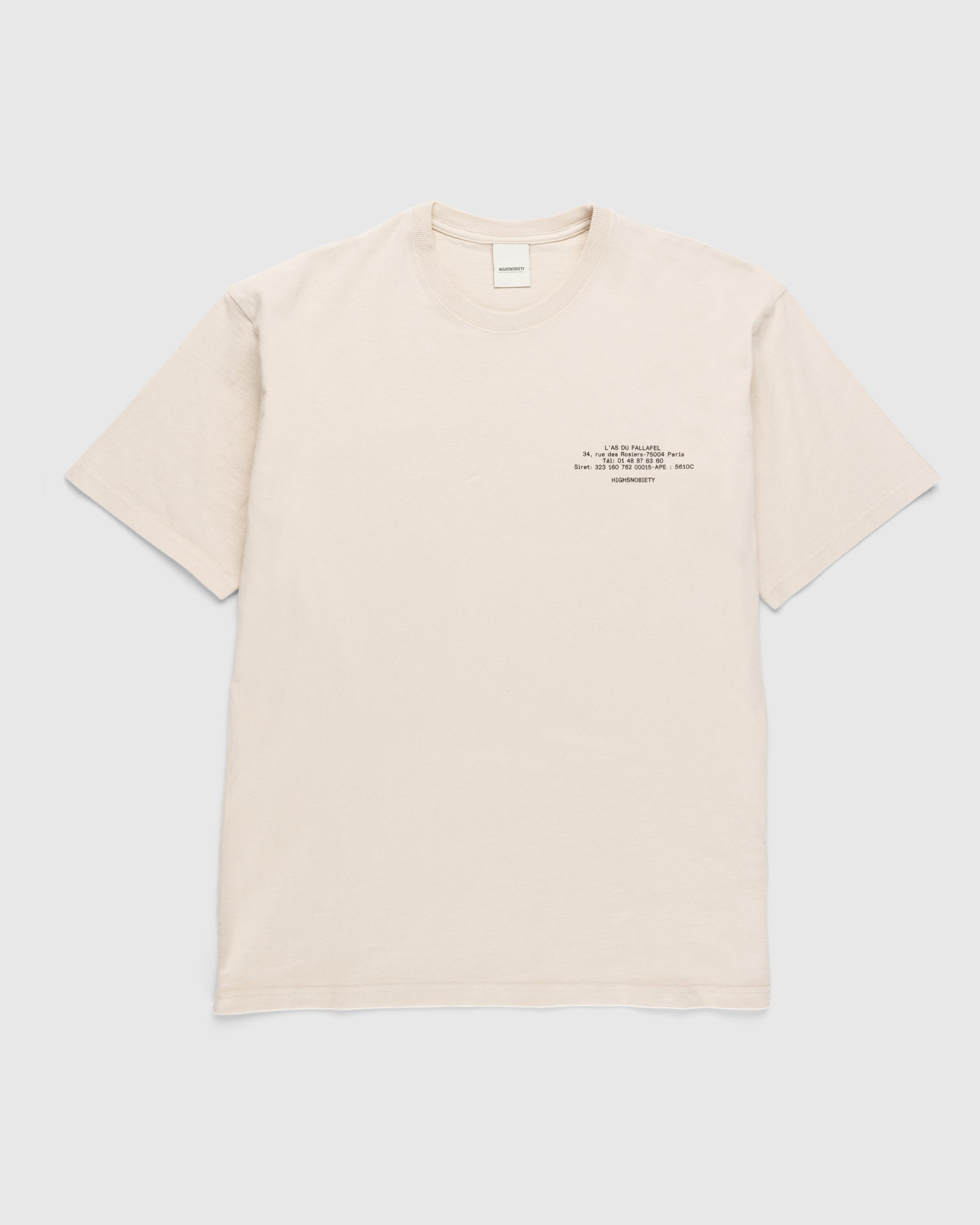 L\'As du Fallafel – Sleeve | Short Highsnobiety x Shop Highsnobiety Off-White T-Shirt