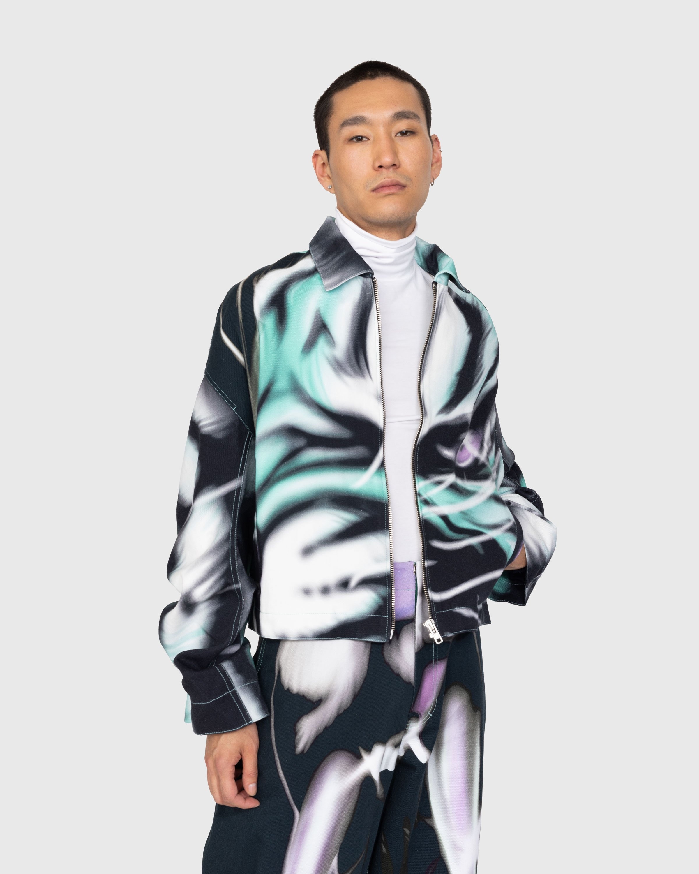 Iridescent Denim Jacket - Ready to Wear