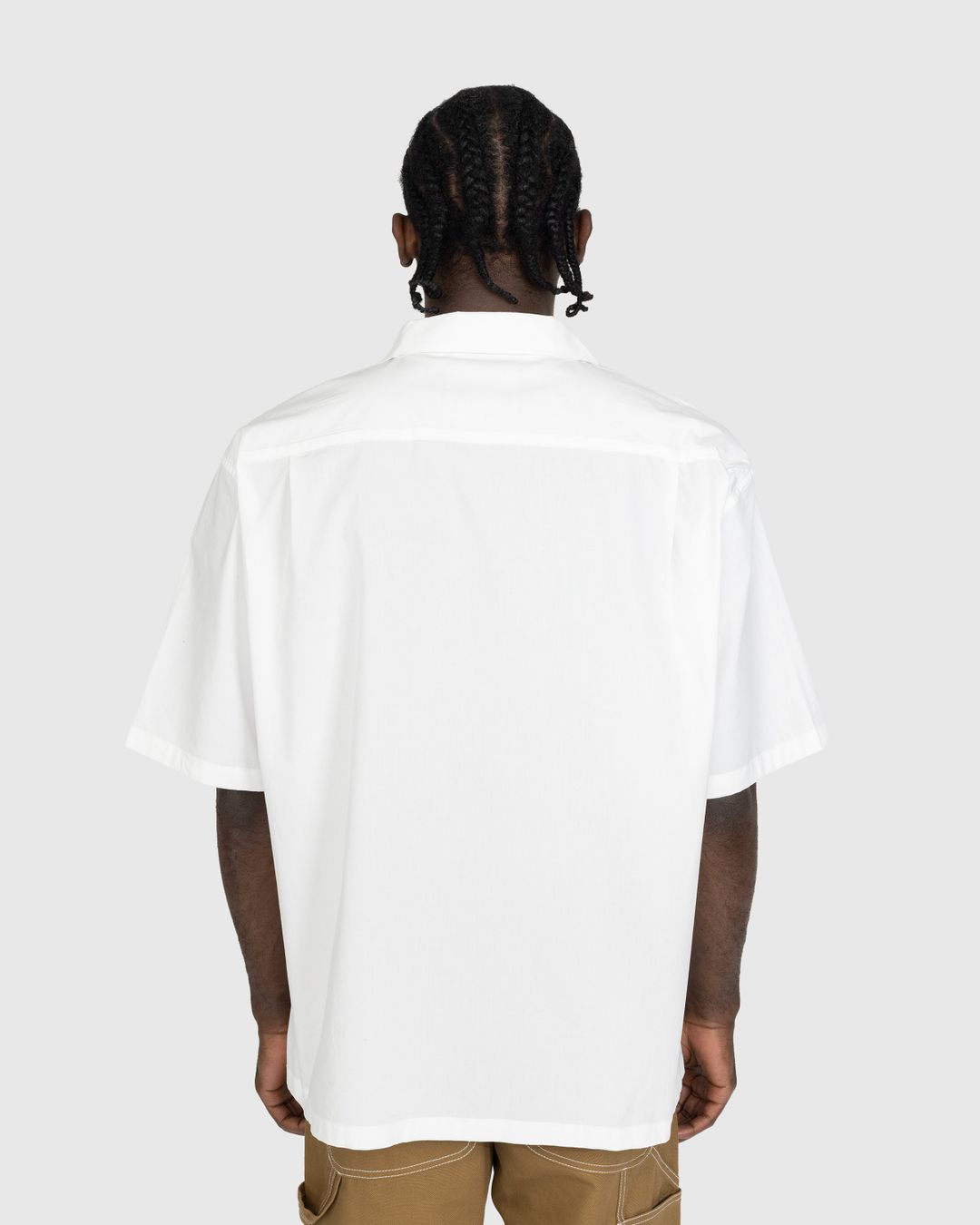 Highsnobiety – Poplin Short-Sleeve Shirt White | Highsnobiety Shop