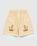 bode – Ship Applique Shorts Tan