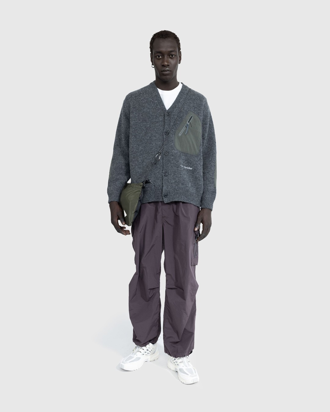 and Wander Oversized Cargo Pants - Brown
