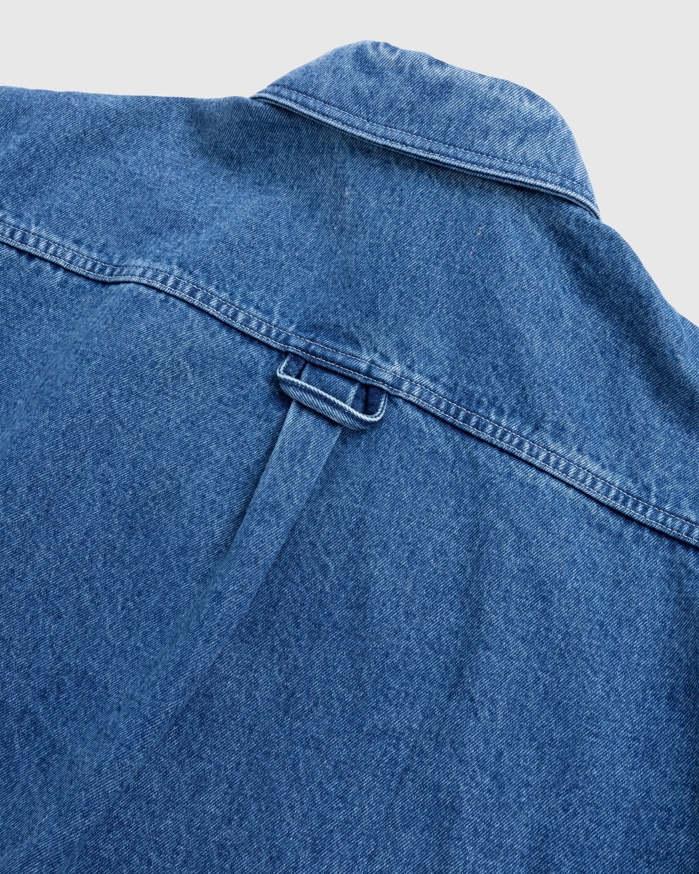 Y/Project – Classic Button Panel Navy Denim | Shirt Shop Highsnobiety