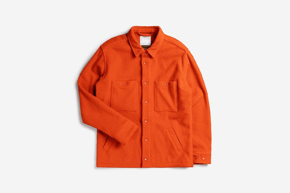 percival blanket overshirt