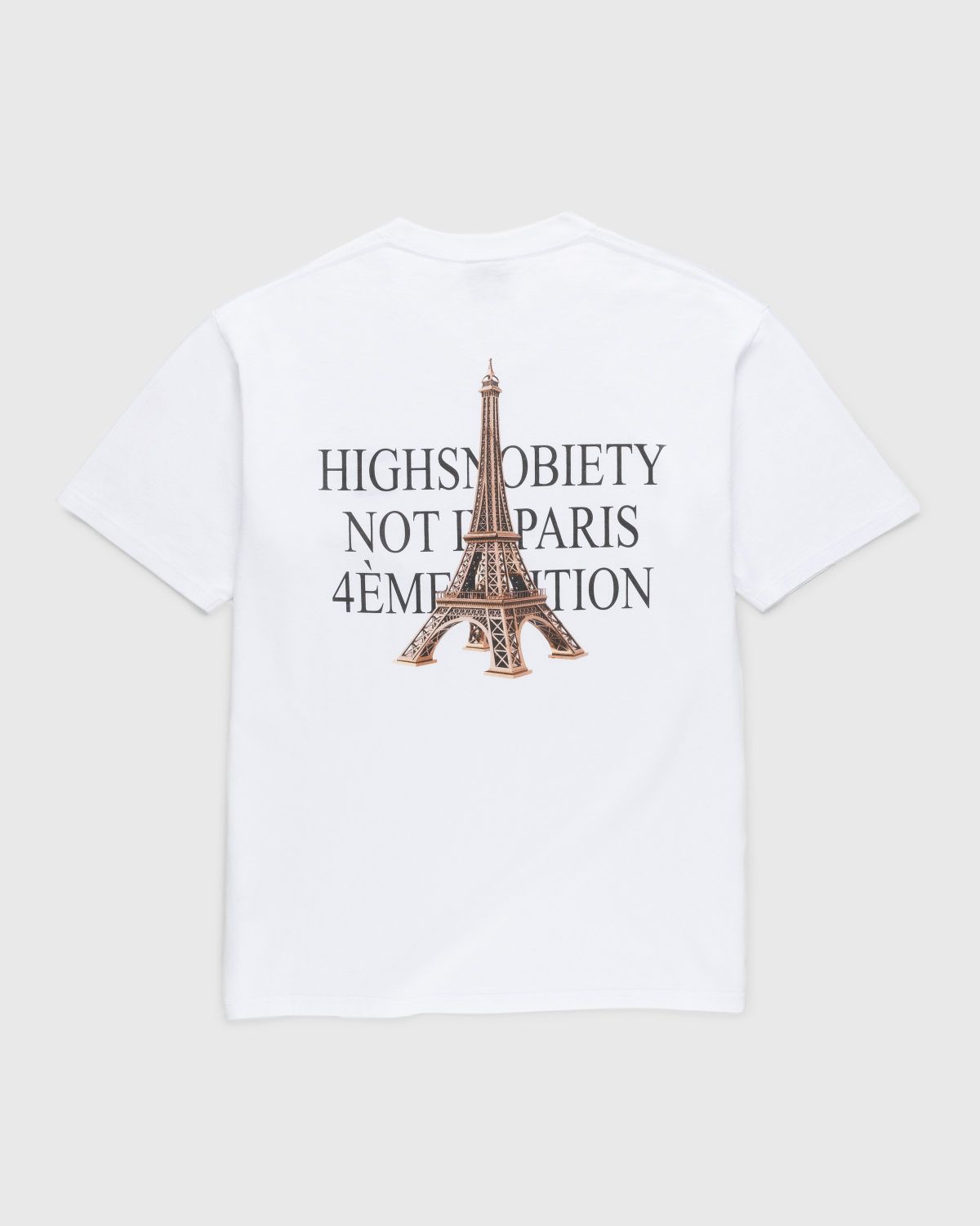 Highsnobiety – Not In Paris 4 Logo T-Shirt White | Highsnobiety Shop