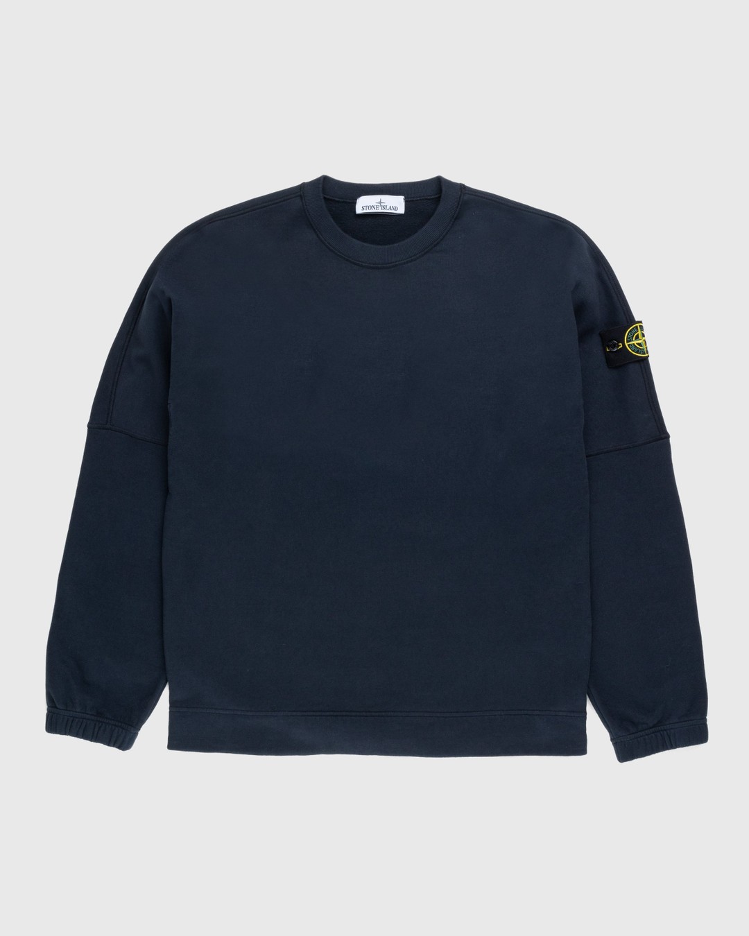 Stone Island – Garment-Dyed Fleece Crewneck Sweatshirt Navy | Highsnobiety Shop