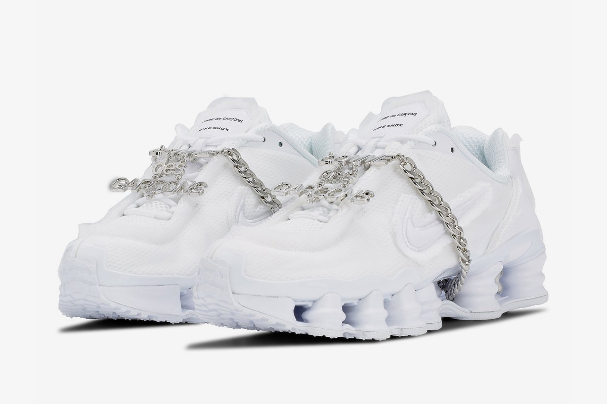 Cereal Palpitar síndrome COMME des GARÇONS x Nike Shox: Where to Buy in North America