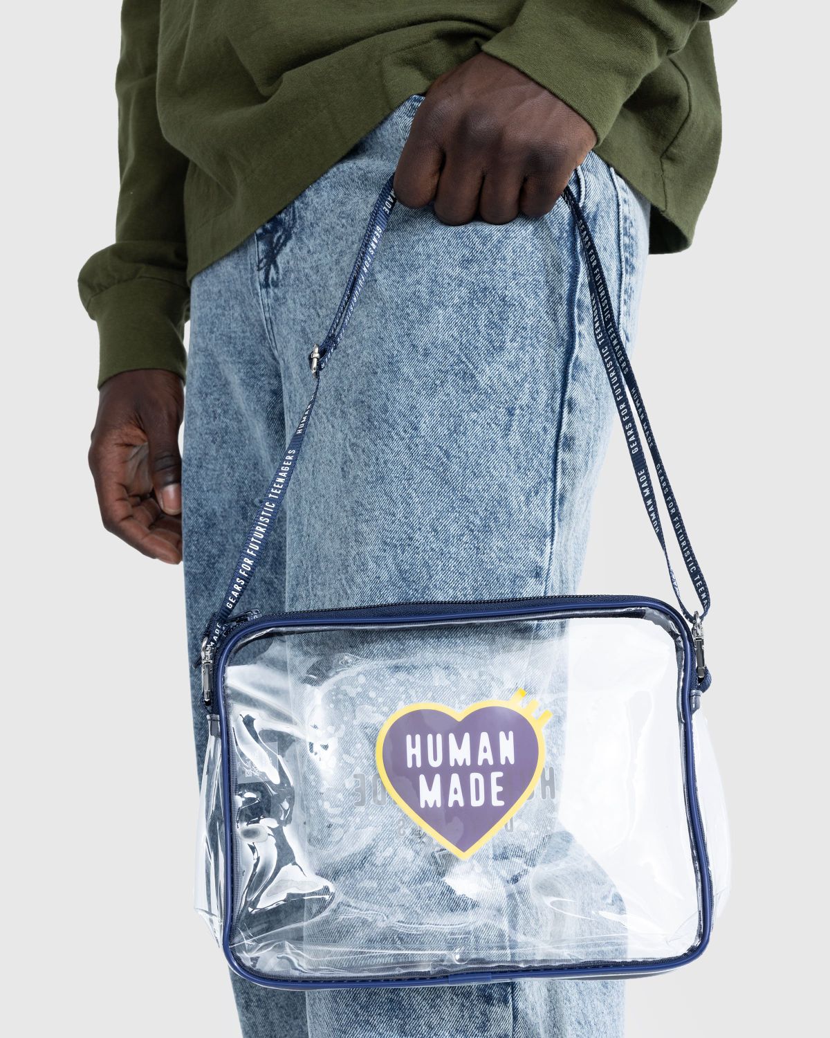 Human Made – PVC Pouch Large Navy