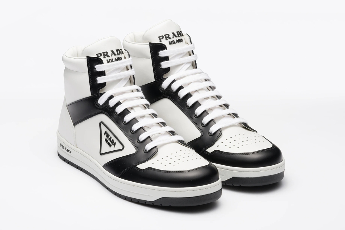 Prada's Downtown Sneakers Look Like Luxe Nike Air Force 1s