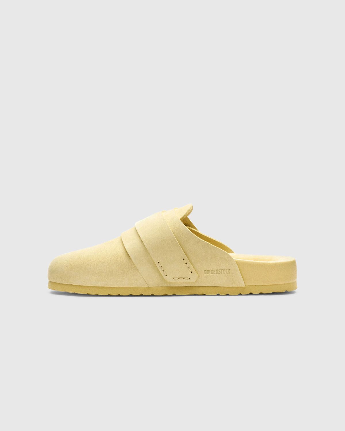 Pale yellow sale birkenstocks