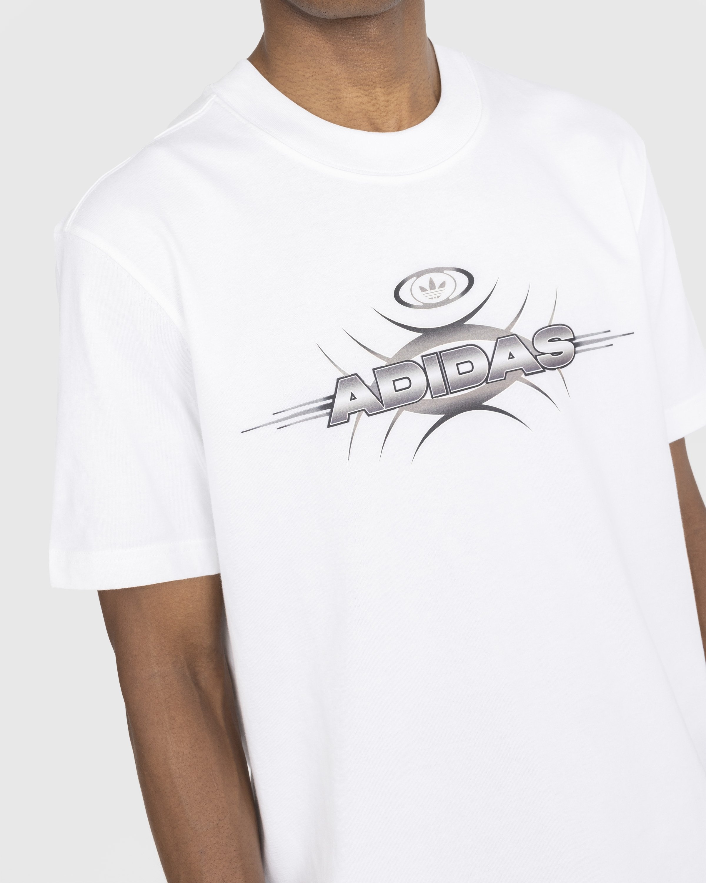 Adidas – Graphic Logo T-Shirt White | Shop Highsnobiety