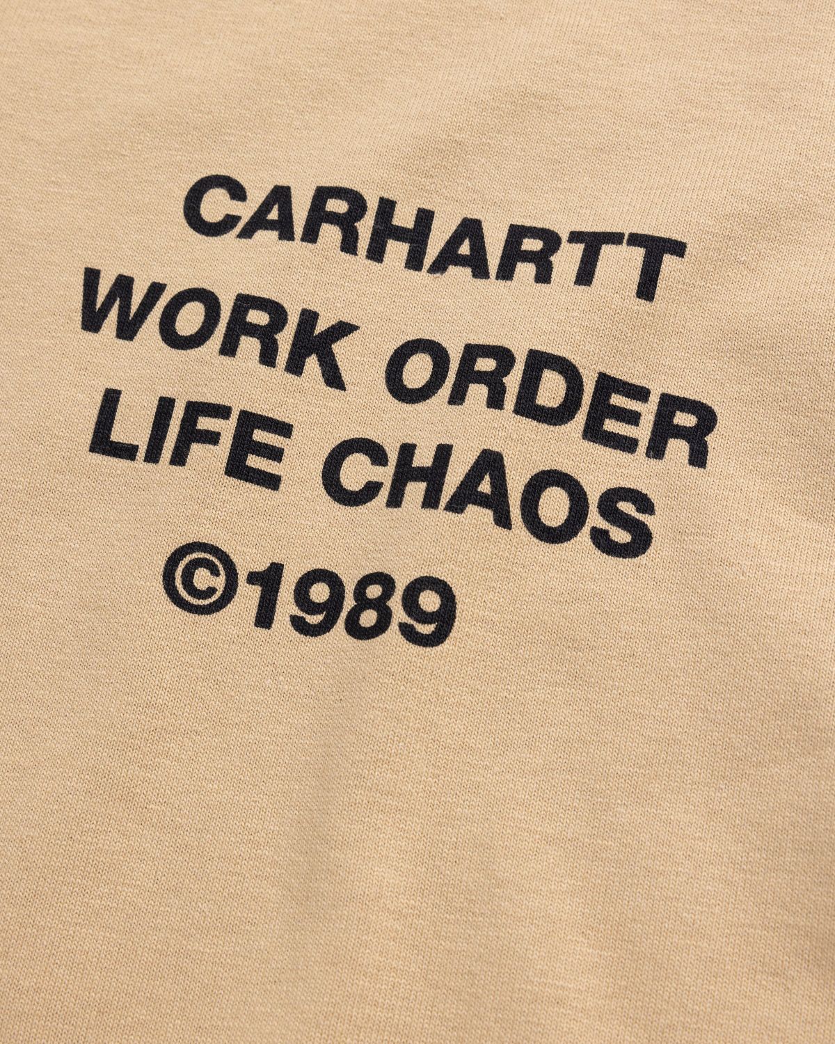 Carhartt WIP Reverse Hammer Long Sleeve T-Shirt | Dusty Hamilton Brown